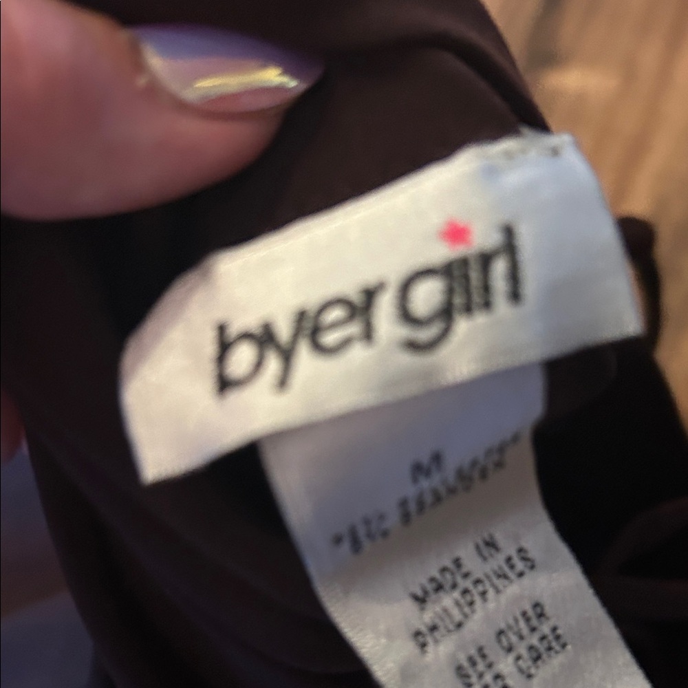 Byer Girl Brown Skirt - Picture 6 of 6